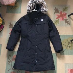 The North Face Black Hyvent Parka Coat
